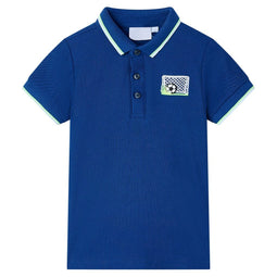 Kinderpoloshirt 104 donkerblauw