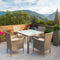 Polyrattan Tuinzitgroep Bali 5-delig Beige