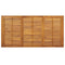 Tuintafel met U-vormige poten 160x80x75 cm massief acaciahout
