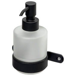 Haceka Ixi - Zeepdispenser Mat Zwart RVS