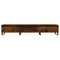 Tv-meubel 150x36x30 cm bewerkt hout gerookt eikenkleurig