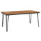 Tuintafel met haarspeldpoten 180x90x75 cm massief acaciahout