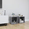 Tv-meubelen 2 st 37x35x37 cm spaanplaat betongrijs