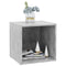 Tv-meubelen 2 st 37x35x37 cm spaanplaat betongrijs