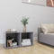 Tv-meubelen 2 st 37x35x37 cm spaanplaat betongrijs