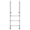 Zwembadladder 54x38x158 cm 304 roestvrijstaal