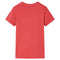 Kindershirt 128 rood