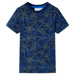 Kindershirt 140 marineblauw