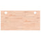 Bureaublad 100x50x1,5 cm massief beukenhout