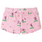 Kindershorts met trekkoord konijnenprint 104 lichtroze