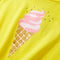 Kindershirt 104 geel