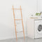 Handdoekenladder 170 cm massief walnotenhout