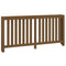 Radiatorombouw 169x19x84 cm massief grenenhout honingbruin