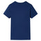 Kindershirt 128 donkerblauw