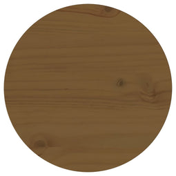 Tafelblad 30x2,5 cm massief grenenhout bruin
