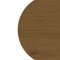 Tafelblad 30x2,5 cm massief grenenhout bruin