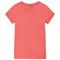 Kindershirt 128 koraalkleurig