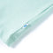 Kindershirt busjesprint 128 lichtmintkleurig