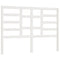Hoofdbord 156x4x104 cm massief grenenhout wit