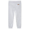 Kinderjoggingbroek 92 gemleerd grijs