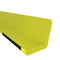 Hoekbeschermers 2 st 4,5x4,5x104 cm PU geel en zwart