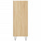 Boekenkast 69,5x32,5x90 cm bewerkt hout sonoma eikenkleurig