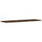 Wandschappen 4 st 100x30x1,5 cm bewerkt hout gerookt eikenkleur