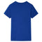 Kindershirt 140 donkerblauw