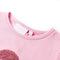 Kindershirt 140 felroze