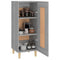 Dressoir 34,5x34x90 cm bewerkt hout grijs sonoma eikenkleurig