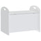 Kinderopbergbankje 62x40x46,5 cm MDF wit