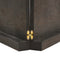Tafelblad natuurlijke rand 220x40x6 cm eikenhout donkergrijs