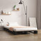 Palletbed massief grenenhout zwart 90x190 cm 3FT Single