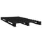 Palletbed massief grenenhout zwart 90x190 cm 3FT Single