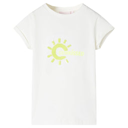 Kindershirt 140 ecru