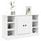 Dressoir 100x35,5x60 cm bewerkt hout wit