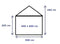 Classic Plus Partytent PVC 5x8x2 mtr in Grijs