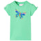 Kindershirt 104 lichtgroen