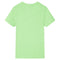 Kindershirt 92 neongroen