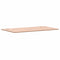 Bureaublad 110x60x1,5 cm massief beukenhout