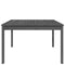 Tuintafel 121x82,5x76 cm massief grenenhout grijs