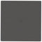 Wandpanelen 12 st 1,08 m 30x30 cm stof donkergrijs