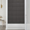 Wandpanelen 12 st 1,08 m 30x30 cm stof donkergrijs