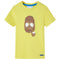 Kindershirt met korte mouwen 92 geel