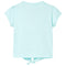 Kindershirt 92 lichtzeeblauw