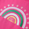 Kindershirt 140 donkerroze