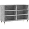 Dressoir 103,5x35x70 cm bewerkt hout betongrijs