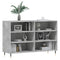 Dressoir 103,5x35x70 cm bewerkt hout betongrijs