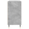 Dressoir 103,5x35x70 cm bewerkt hout betongrijs