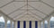 Premium Partytent PVC 5x12x2 mtr in Wit-Blauw